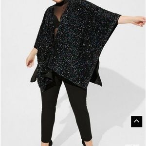 Multicolor shacket/kimono